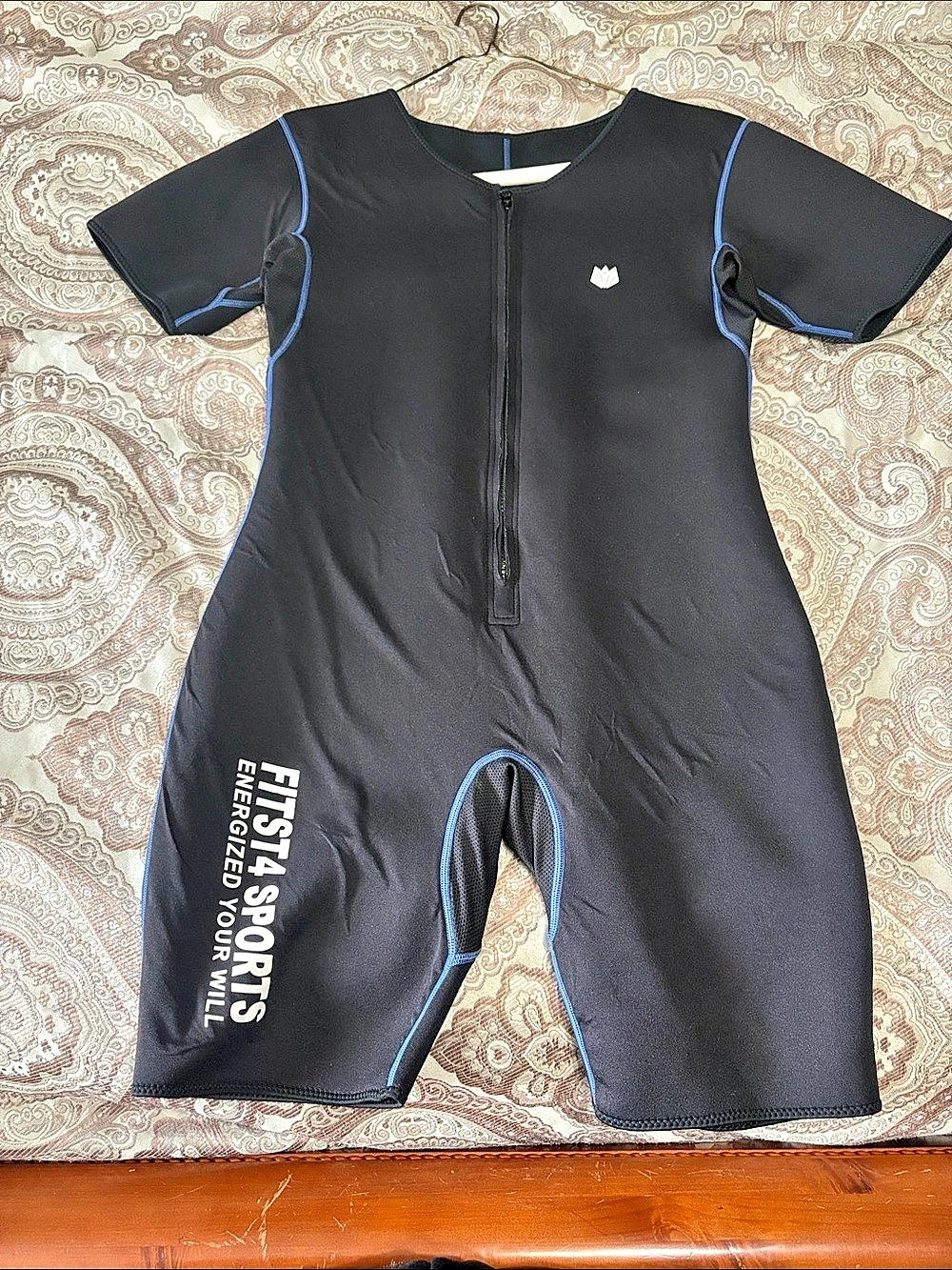 Black & Blue Short Sleeve wetsuit
